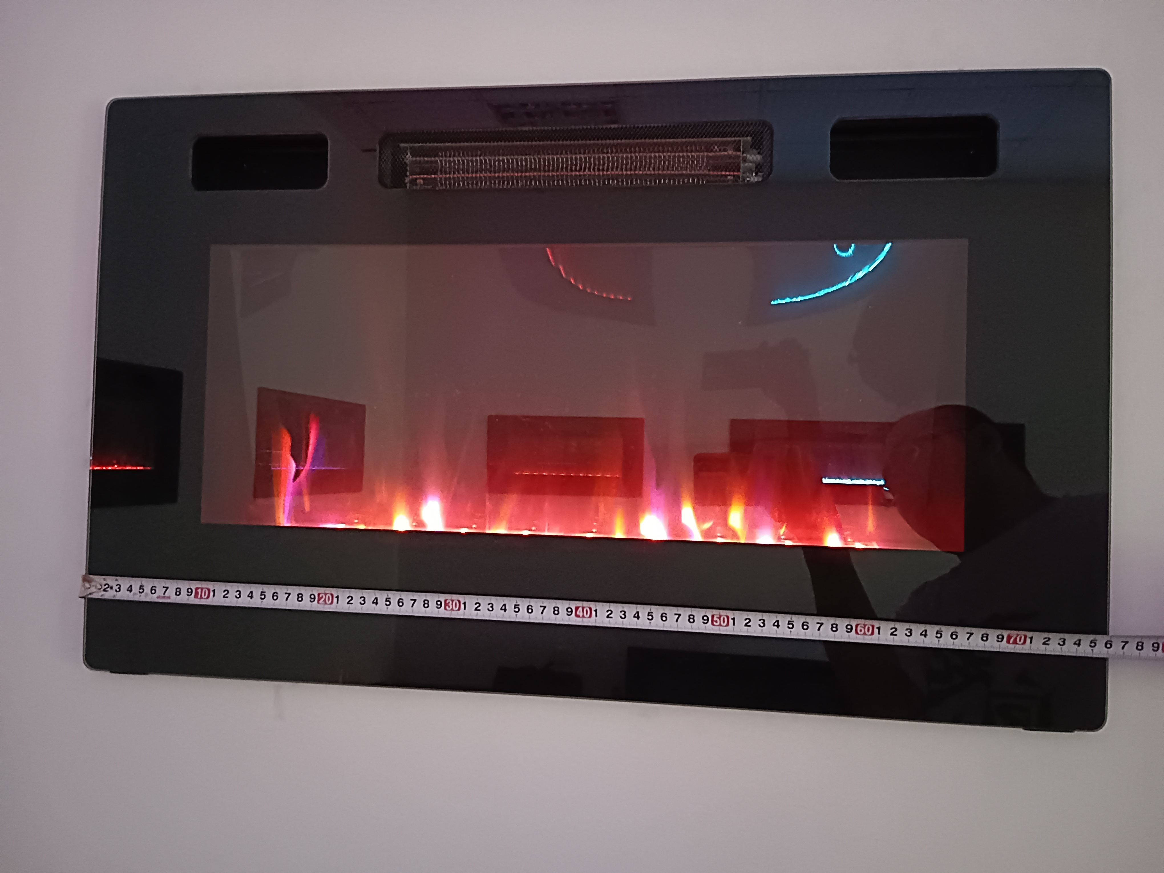 Home Appliance Wall Mounted Decorative 3d Electric Fireplace With Mantel Freestanding