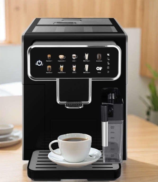 Commercial Intelligent Fully-automatic Smart Espresso Cappuccino Latte Coffee Maker Machine