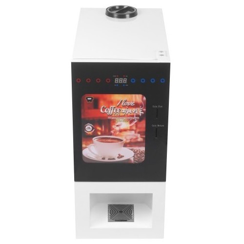 Commercial Instant Beverage Coin Operated Electric Coffee Vending Machine