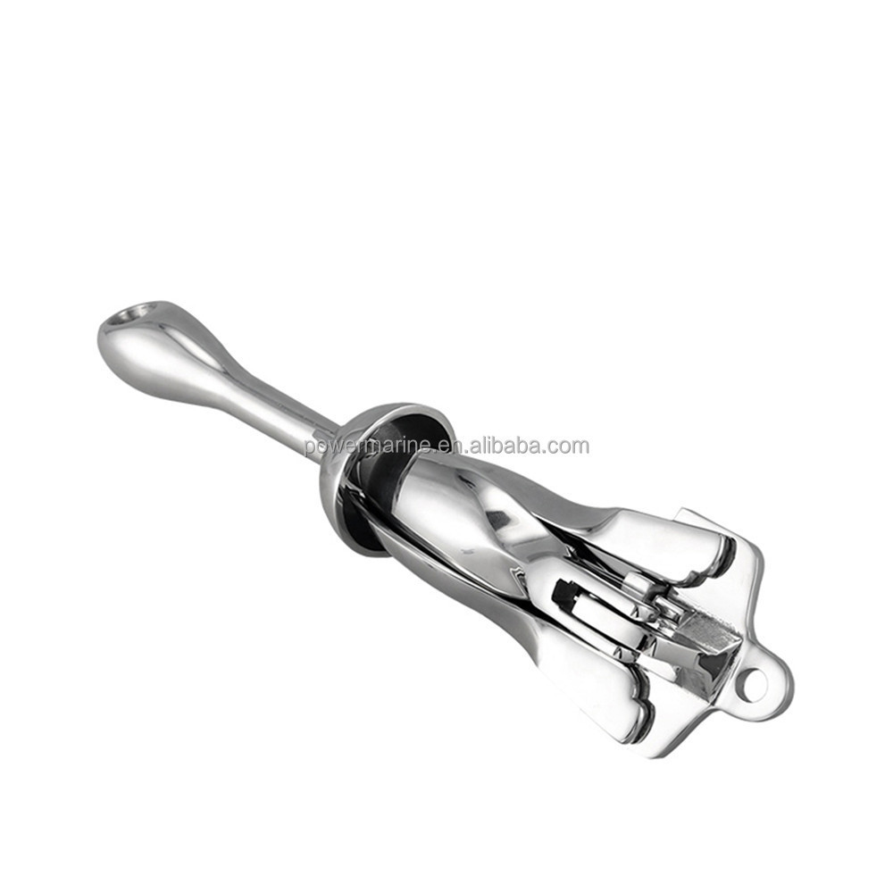 Marine hardware fittings Stainless steel folding anchor umbrella anchor