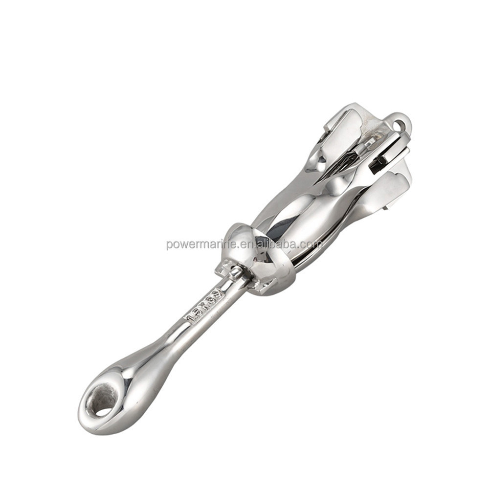 Marine hardware fittings Stainless steel folding anchor umbrella anchor