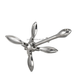 Marine hardware fittings Stainless steel folding anchor umbrella anchor