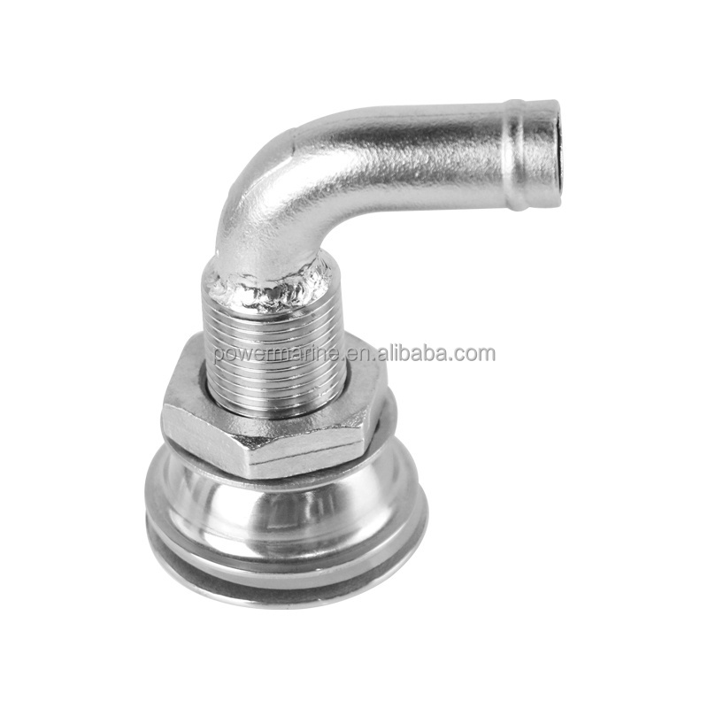 Marine Hardware Tank Vent 90 Degree 316 Stainless Steel Marine Boat Fuel Breather Gas Tank Vent