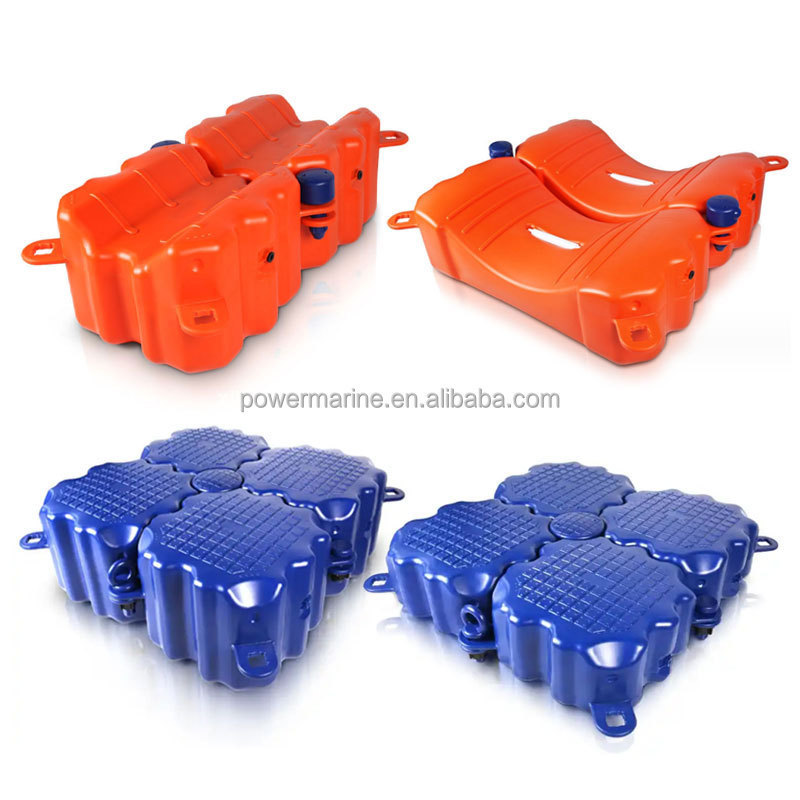 HDPE Modular Cubes Jet Ski Floating Dock Floating Pontoon Blocks Floating Bridge Walkway Platform