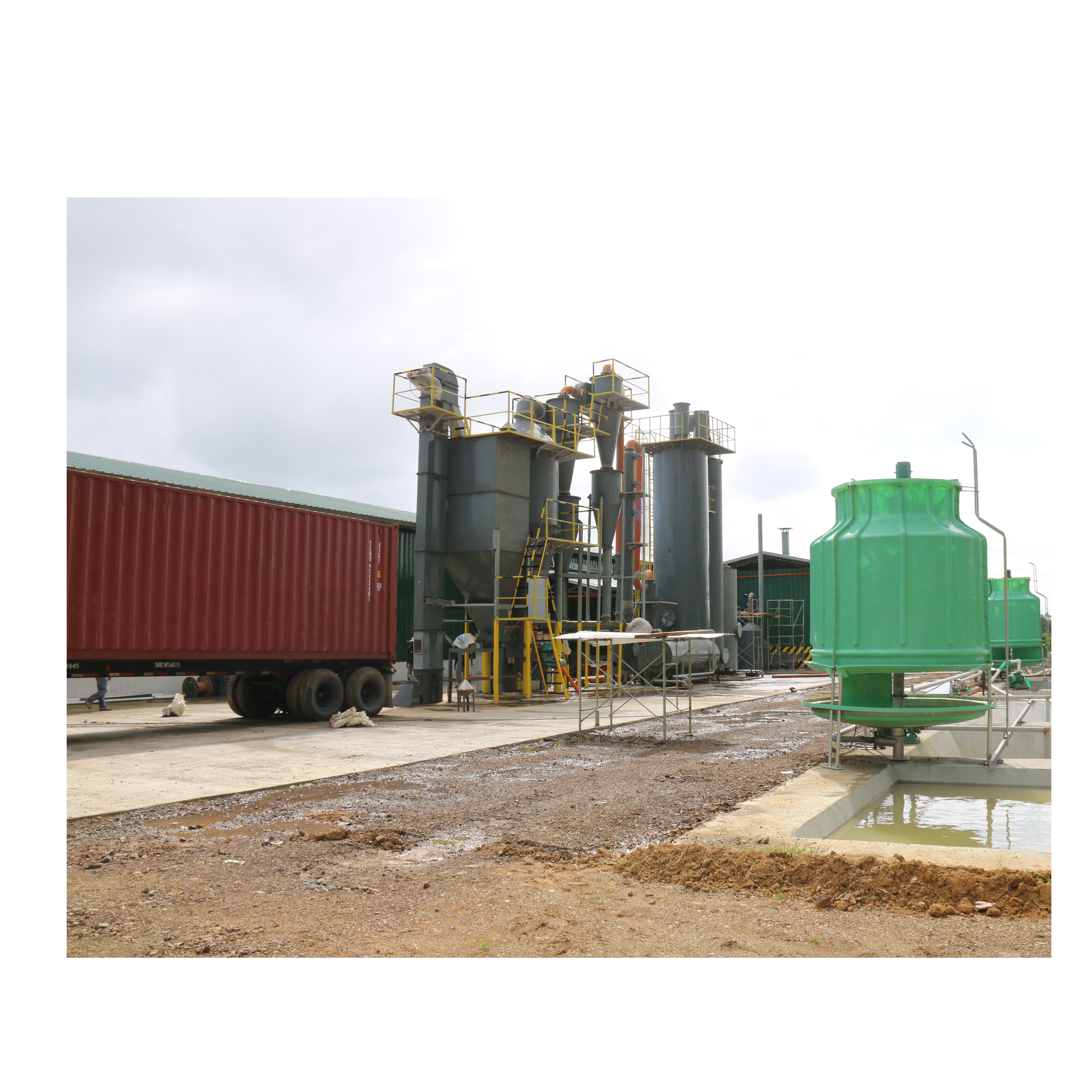 100kw Wood Chips Circulating Fluidized Bed Gasifier Design