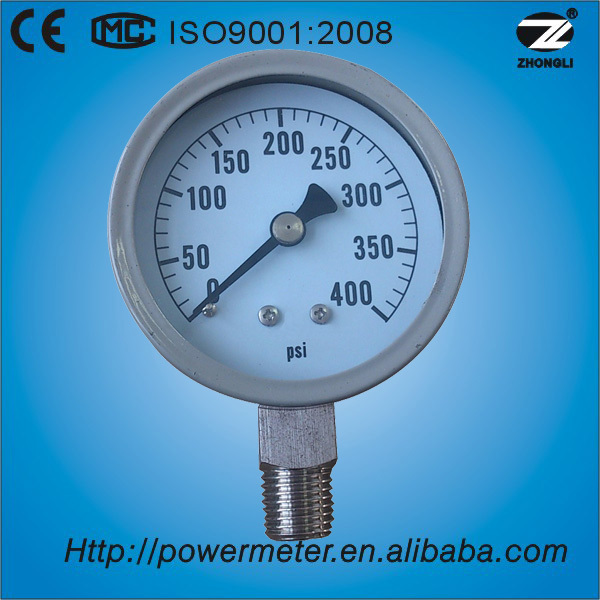 (YN-63) 63mm  bourdon tube ammonia pressure gauge