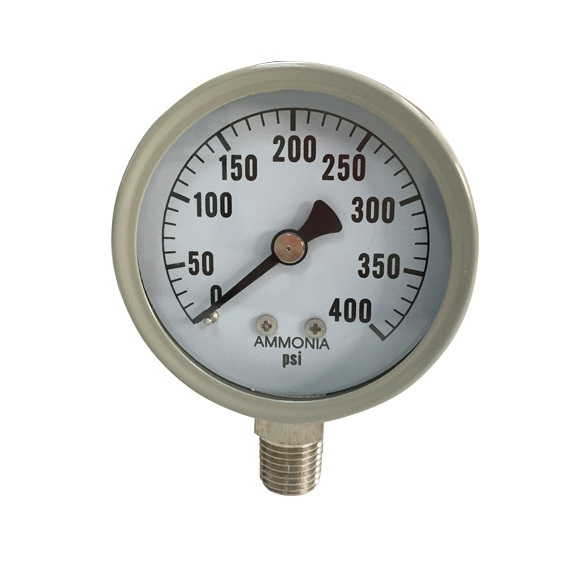 (YN-63) 63mm  bourdon tube ammonia pressure gauge