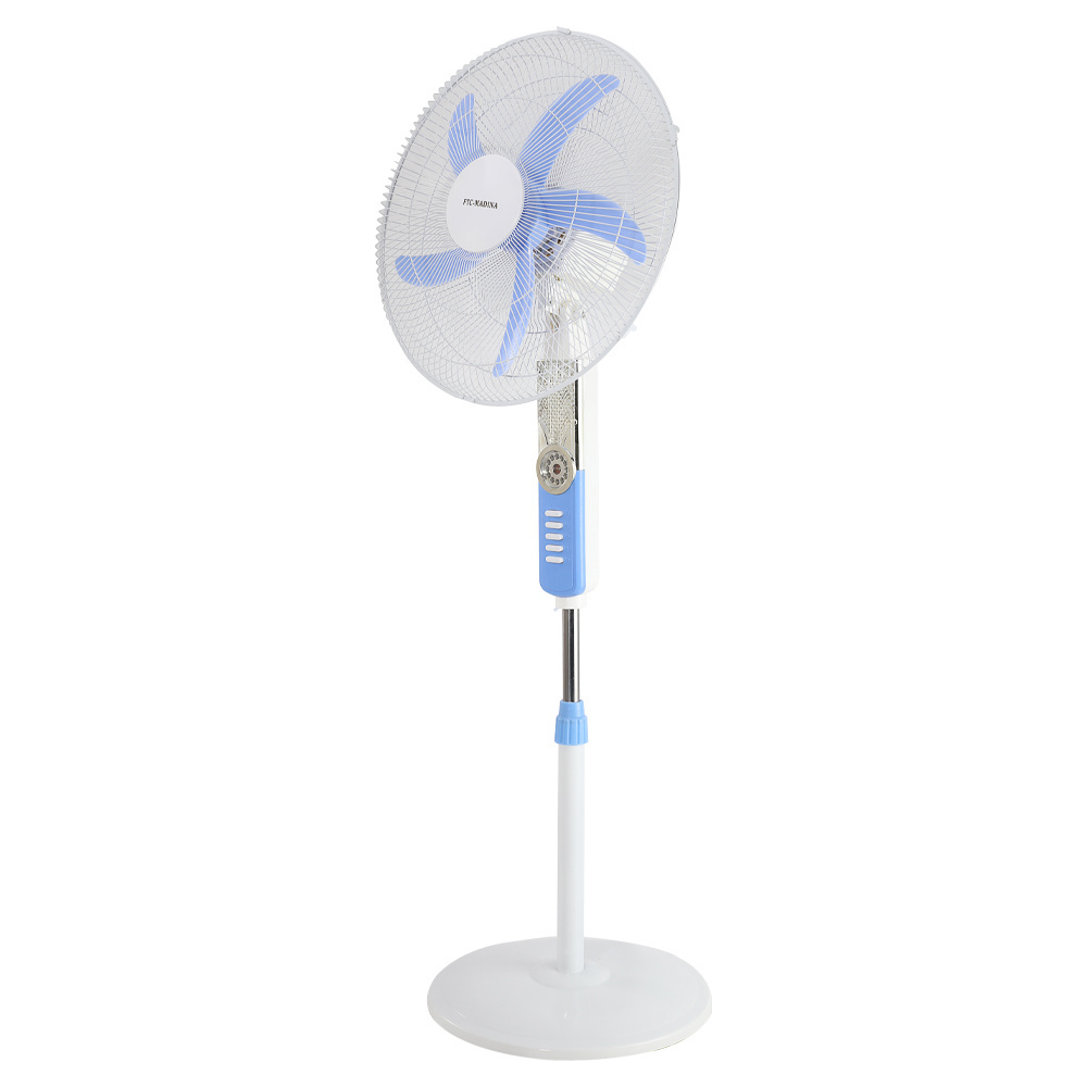 Modern 18W Luxury Retro High-Quality And Cheap Stand Fan High-Quality Rechargeable Solar Stand Fan