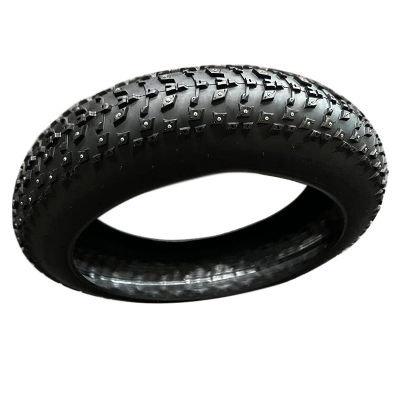 Bike Studded Tire 20x4.0 Snow Stud Fat bicycle rubber Tire 3.0 4.0 inch