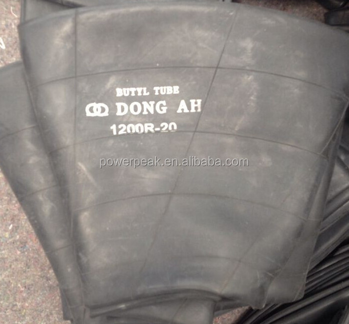 Dong Ah Butyl Inner Tube 1200r20 1000r20 700/750-16 1100r20 Truck Tire Tube Wholesale Tire for Sale Heavy Truck Radial > 255mm