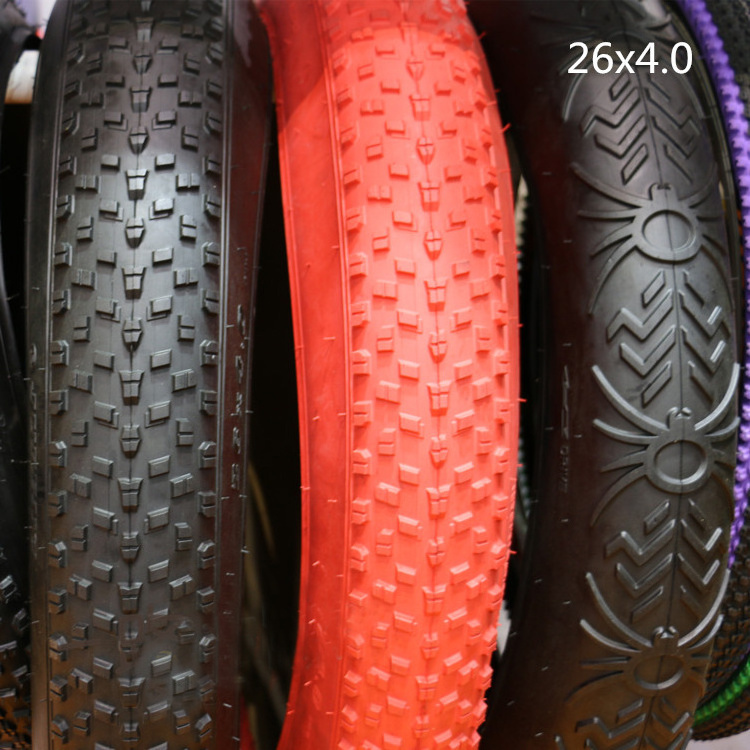 fat bike tire 20x4.0  24x4.0  26x4.0 colored bicycle tyres