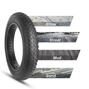 Snow Dirt bike Accessories Fat Tyre 20x4.0 20x3.0 Tires and Wheel