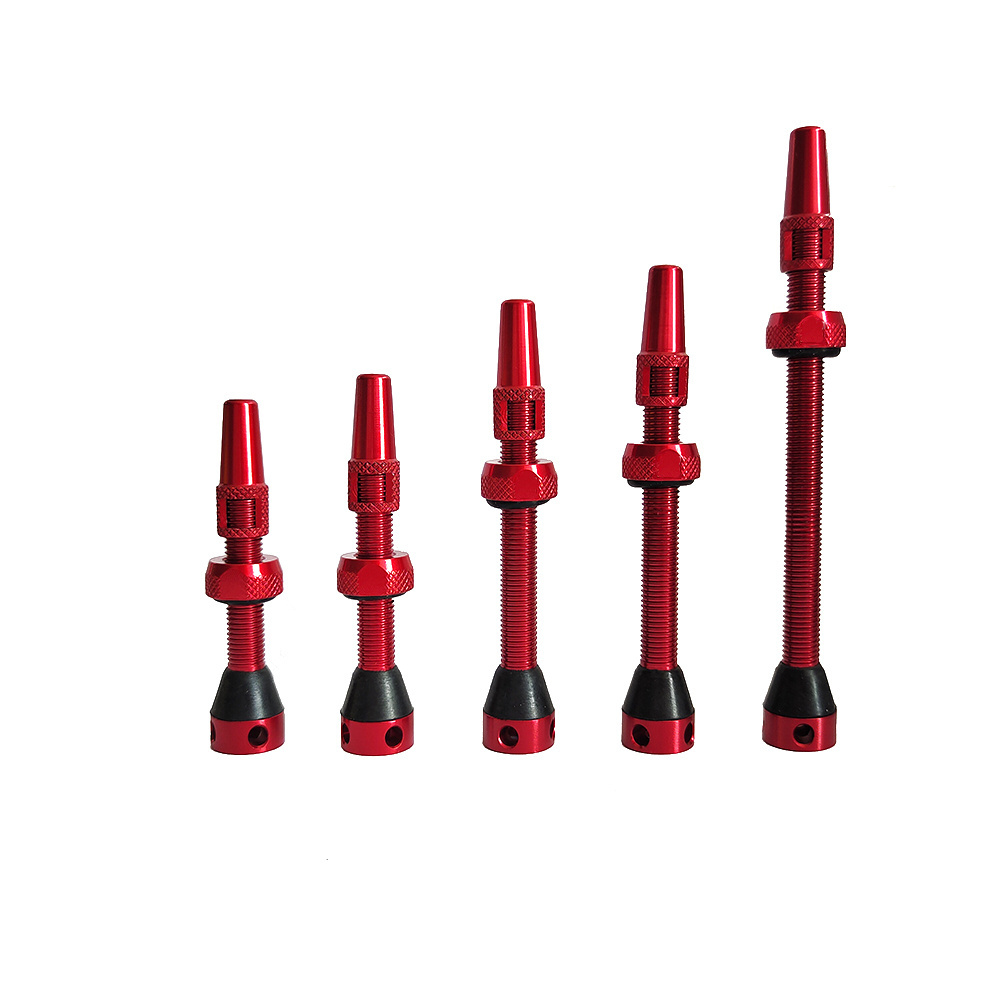 Tubeless Presta Valves 40mm 44mm 60mm Premium No Leak Bicycle Valves with Integrated Valve Core Removal Tool