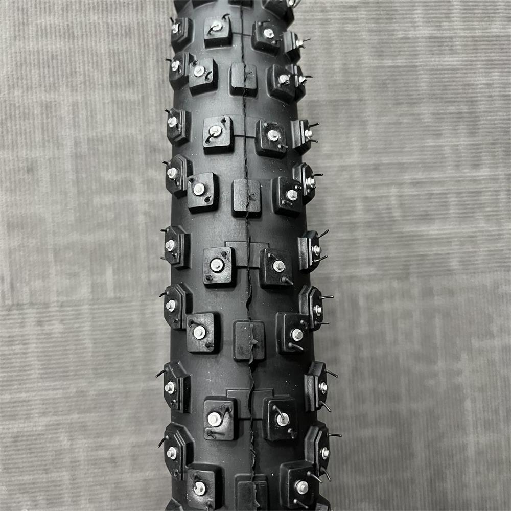 Off road E-bike Studded Tire 20x4 0 Electric Snow Fat Tire 27.5x2.1 Bicycle Tire 56-584