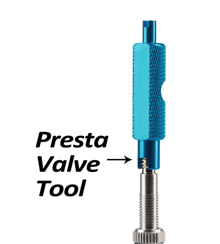 Bicycle presta / schrader valve core removal tool