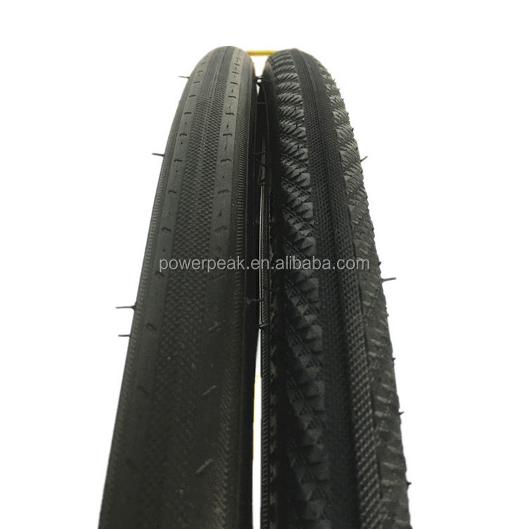 Attractive Product Black 700x25C Rubber Super Light Bicycle Tire Folding Tire Imported Wire Tire for Easy Transportation