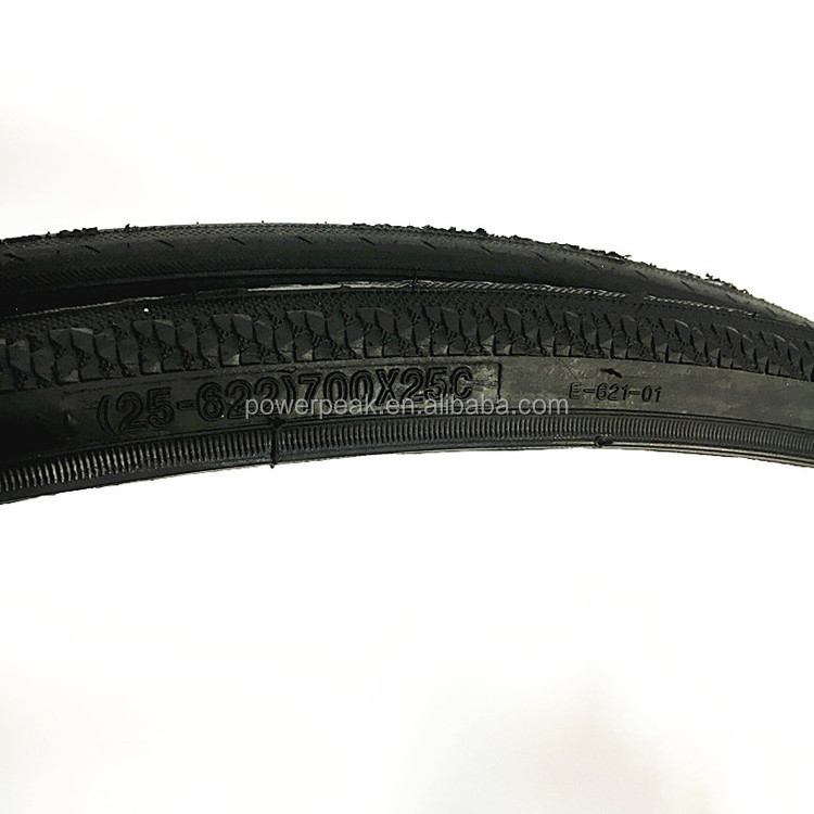 Attractive Product Black 700x25C Rubber Super Light Bicycle Tire Folding Tire Imported Wire Tire for Easy Transportation