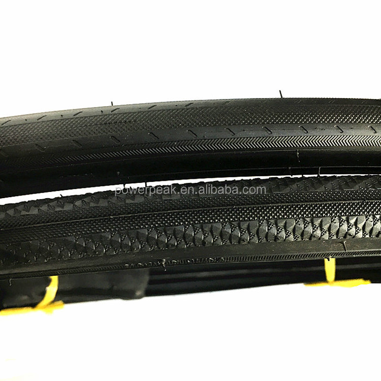 Attractive Product Black 700x25C Rubber Super Light Bicycle Tire Folding Tire Imported Wire Tire for Easy Transportation