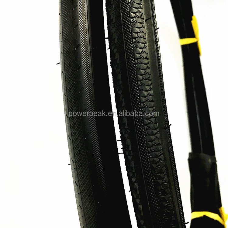 Attractive Product Black 700x25C Rubber Super Light Bicycle Tire Folding Tire Imported Wire Tire for Easy Transportation