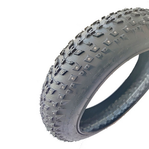 20'' inch 20x4.0 eBike Studded Tire 20"x4.0" Fat Winter snow non-slip Tire / 26 / 27.5 x 2.1  / 28 x 1.75  / 28 bicycle tyre