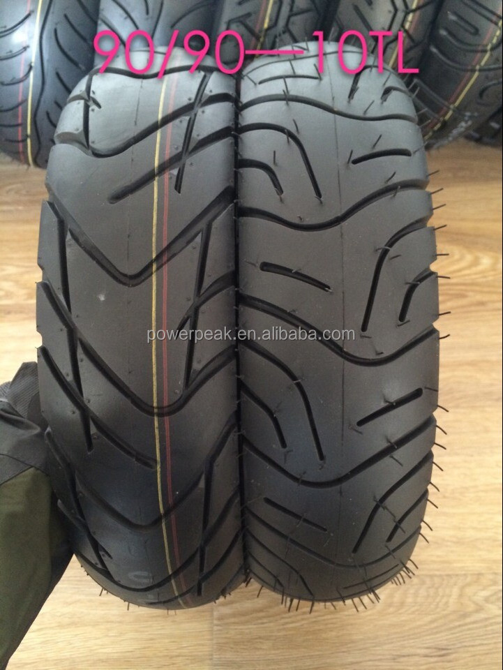 nylon rubber motorcycle tire casing black high quality tyres 80/90-17