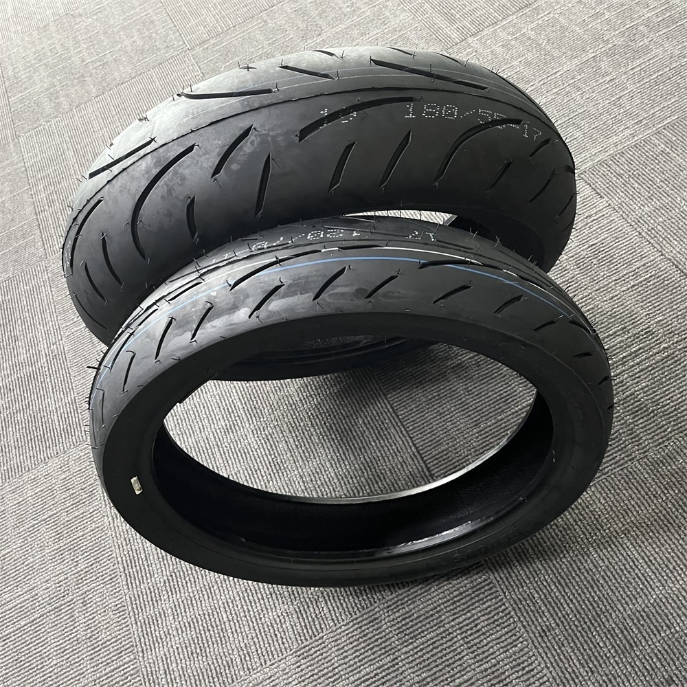 Tyre manufacturer 120/70/17 front 180/55ZR17 180/55/17  Rear Sport Touring Motorcycle Tire