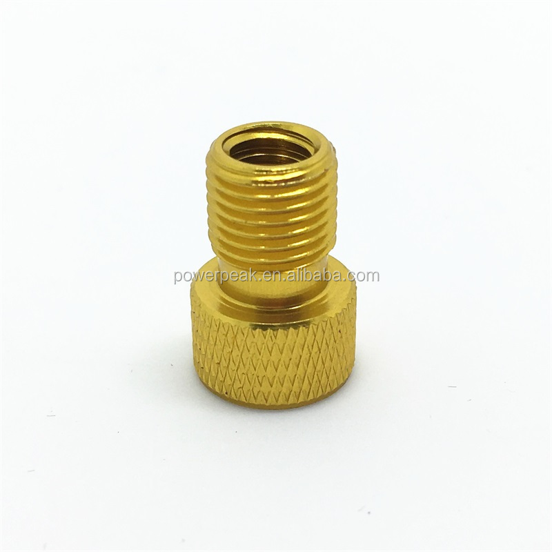 Bike presta to schrader valve adapter convert connector for road cycling