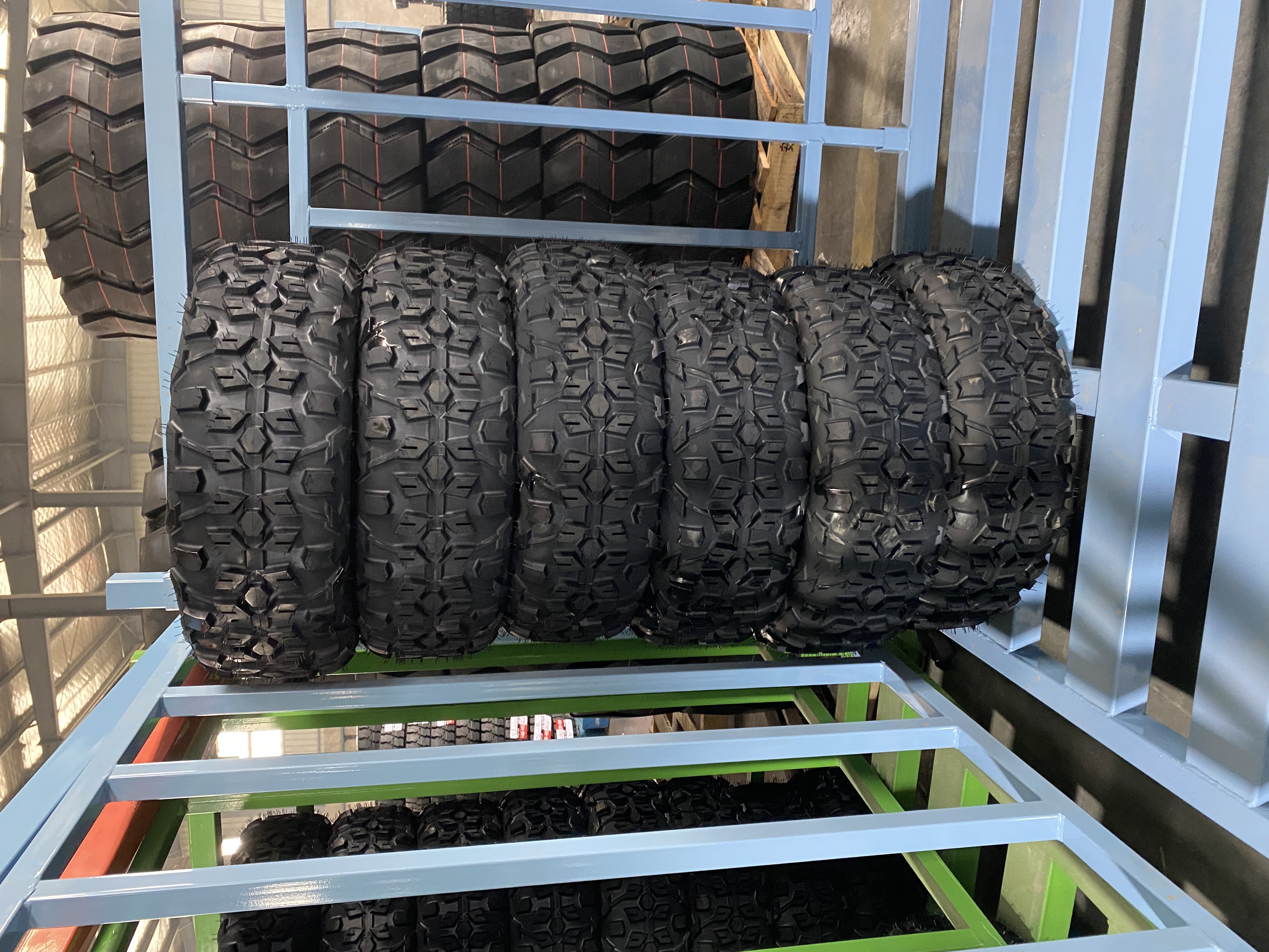 ATV Tyres tubeless 4.10x6 lawn mower rubber wheel 13x4.10-6 Mud tires