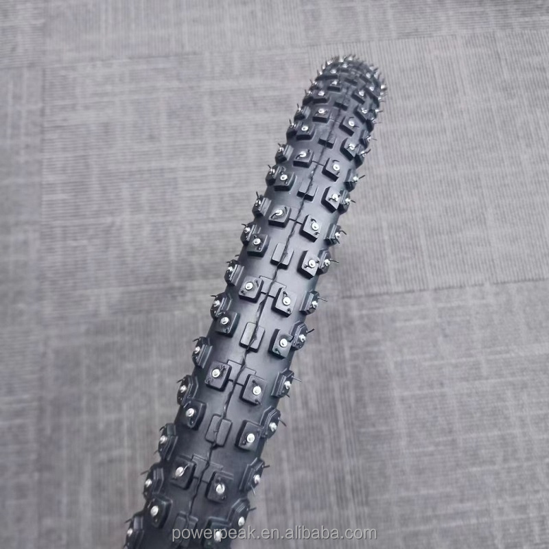 Mountain bicycle cycling non-slip Studs and wear-resistant tyres wholesale Winter Snow Spikes Tyre