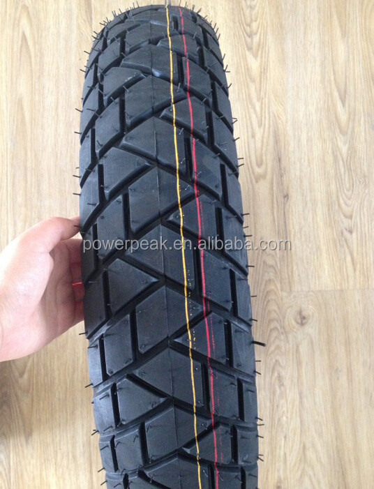 China motorcycle tubeless tire 100-90-17 street tyres for sale to Venezuela