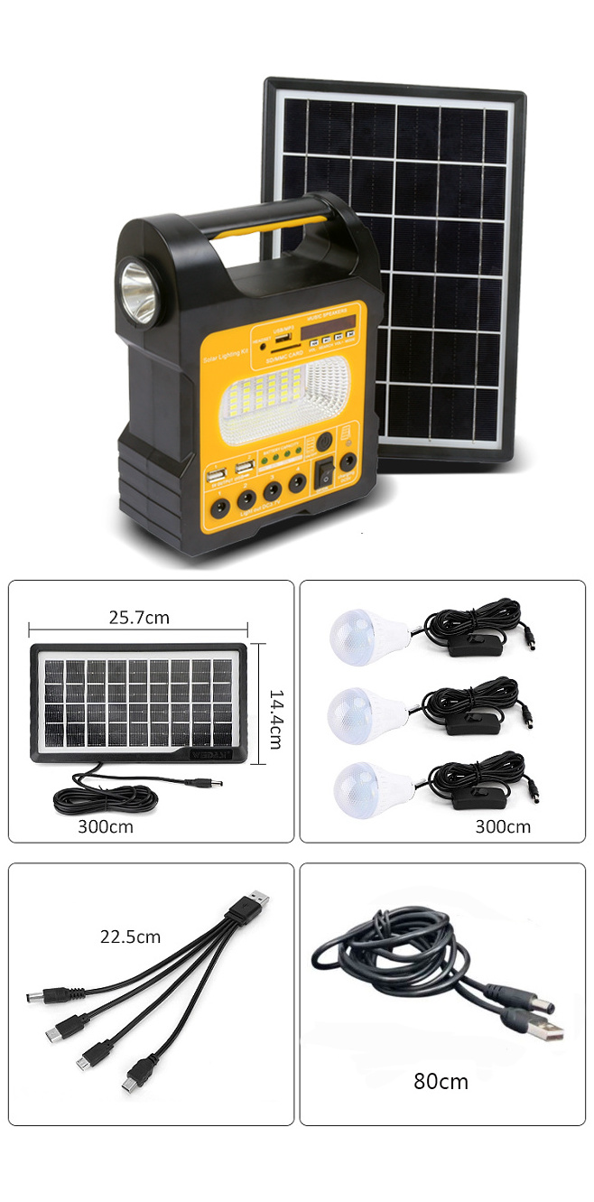 Solar Controller Complete Kit Fan Home Energy Led Lighting System Solar Kits With Sim Card