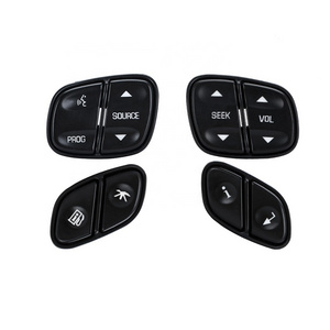 Fits for Chevy Silverado Steering Wheel Regulator Buttons GMC Yukon Hummer H2 Avalanche seek Volume Radio Volume Control Switch