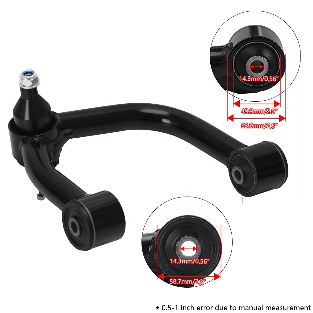 Front Upper Control Arms w/ Ball Joint 2-4