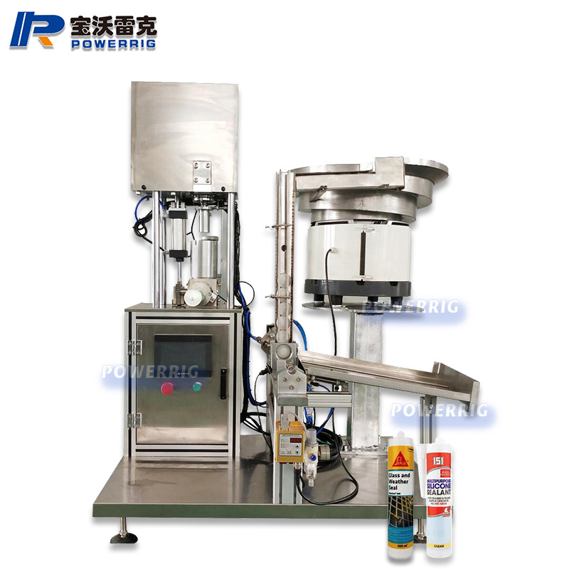 Semi Automatic Adhesive Manual RTV Glass Cement MS Cartridge Sealant Silicone Filling Machine