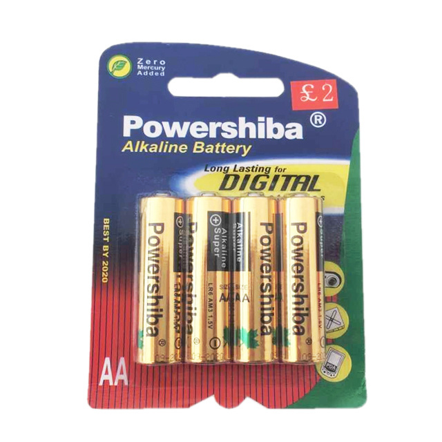 Super Quality Leakproof Alkaline Battery Size AAA