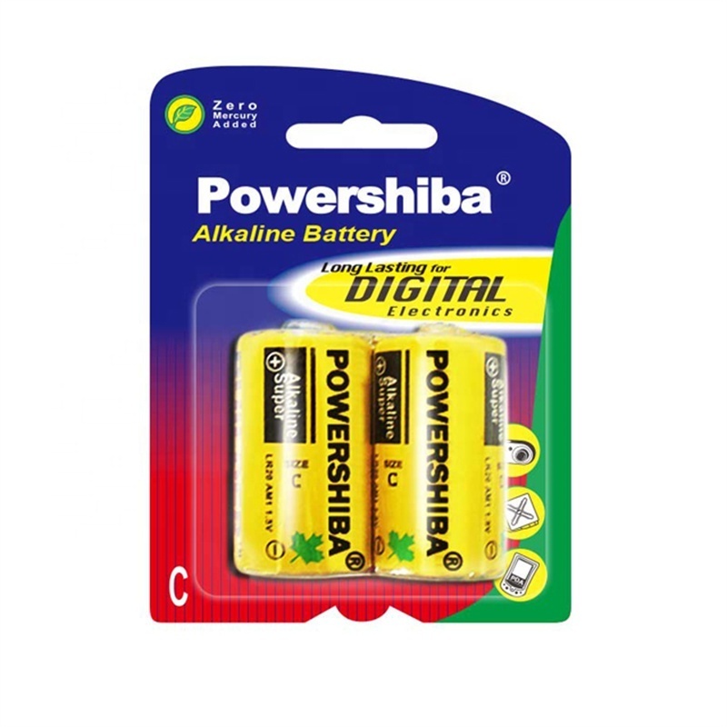 Alkaline Battery 1.5V C Size AM2 Lr14 Non Rechargeable Batteries