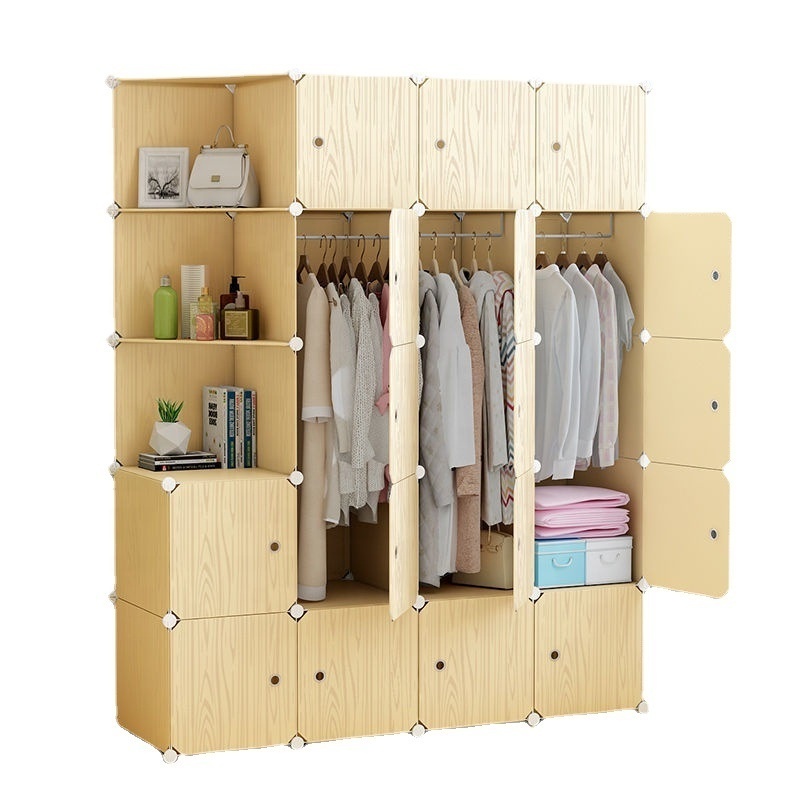 modern adults pink baby storage kids clothes plastic cupboards bedroom closet furniture cabinet wardrobe clothes organizer