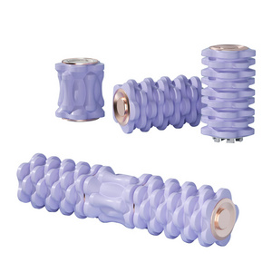 2023 New Detachable Electric Vibrating Foam Roller Battery Foam Roller Vibrating Foam Roller 4-Speed