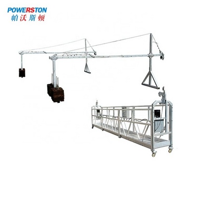 Painted Steel Scaffolding Working Platforms ZLP630 ZLP800 Suspended Gondola Cradle BestSuppliers