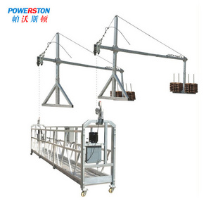 Electric Suspended Wire Rope Working Platform Window Cleaning Gondola Lift ZLP630 Cradle