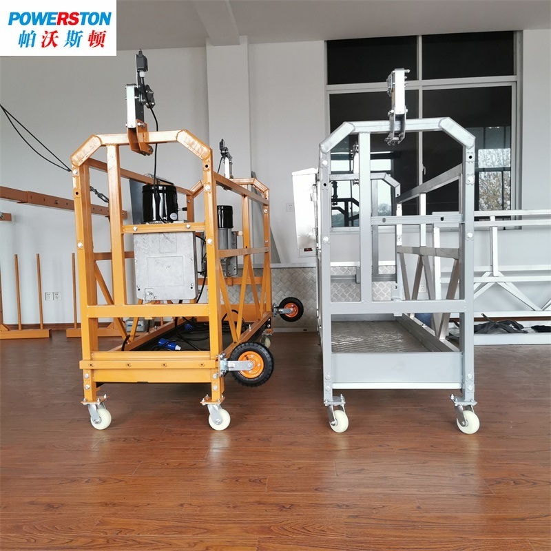 High Rise Building Electric Window Cleaning Cradle Construction Suspended Platform