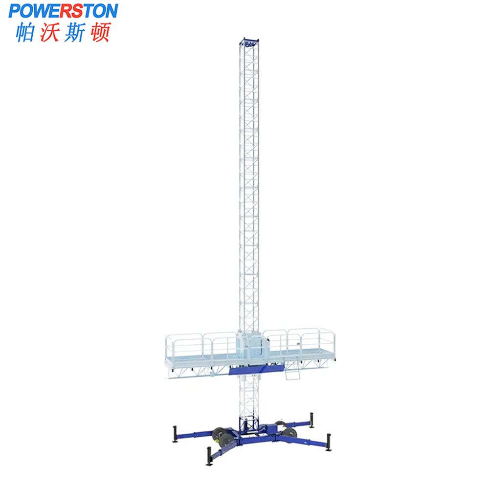 Save Scaffolding Materials Construction Lift Window Cleaning Cradle Mast Climbing Platform