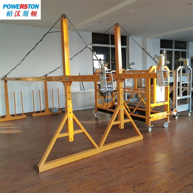 High Rise Building Electric Window Cleaning Cradle Construction Suspended Platform