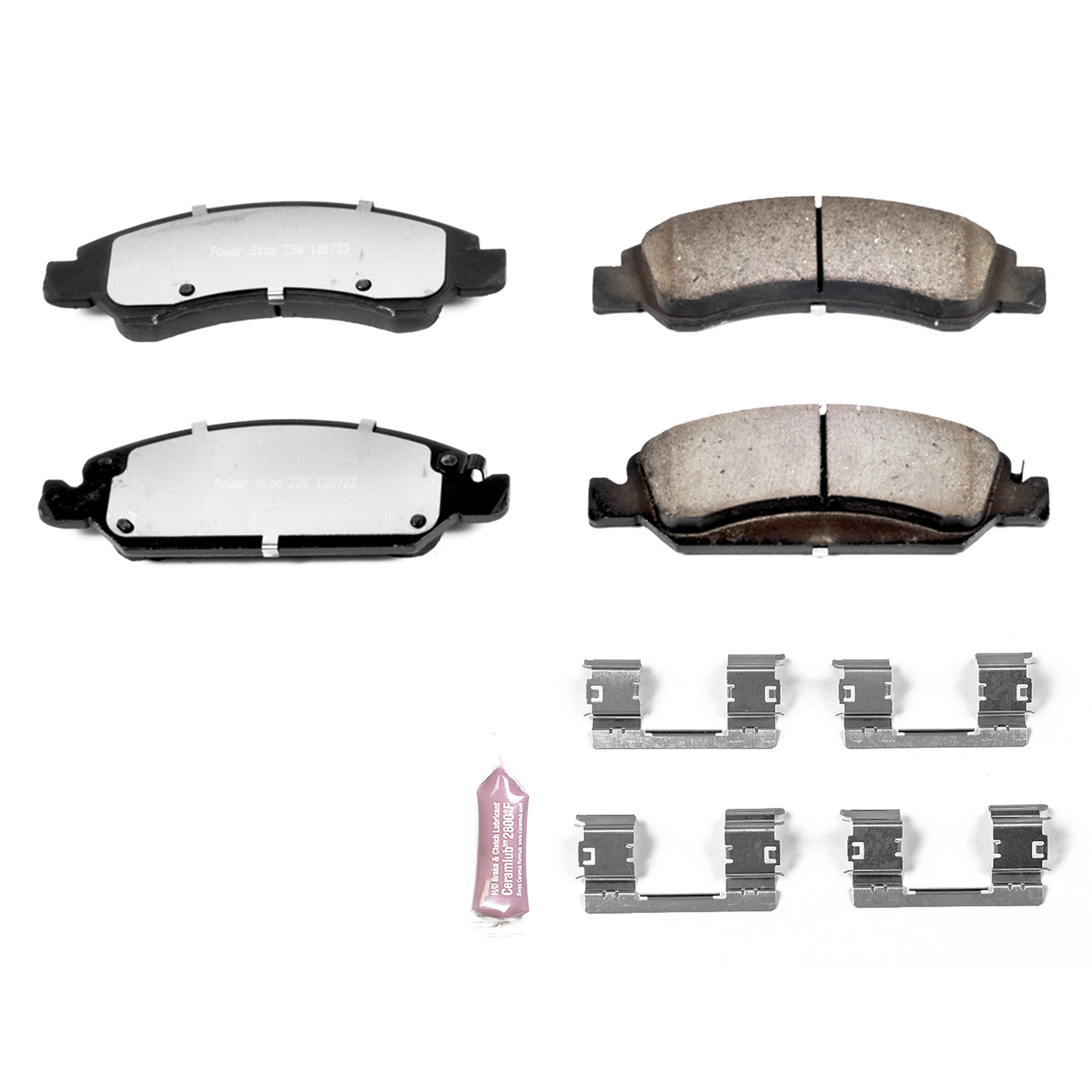 D1363 Z36 powerstop brake pads for gmc brake pads for Chevrolet for Cadillac brake system