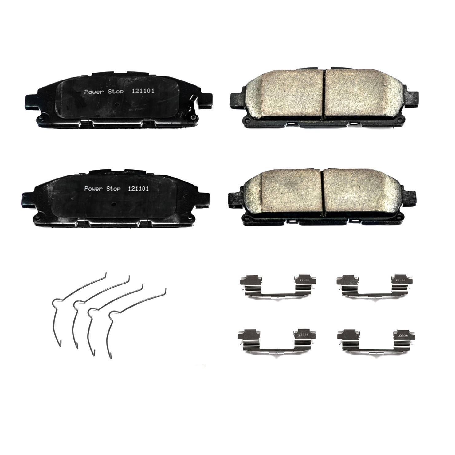 power stop D1552 Z17 Performance brake pad car disc break pads price for Nissan ELGRAND