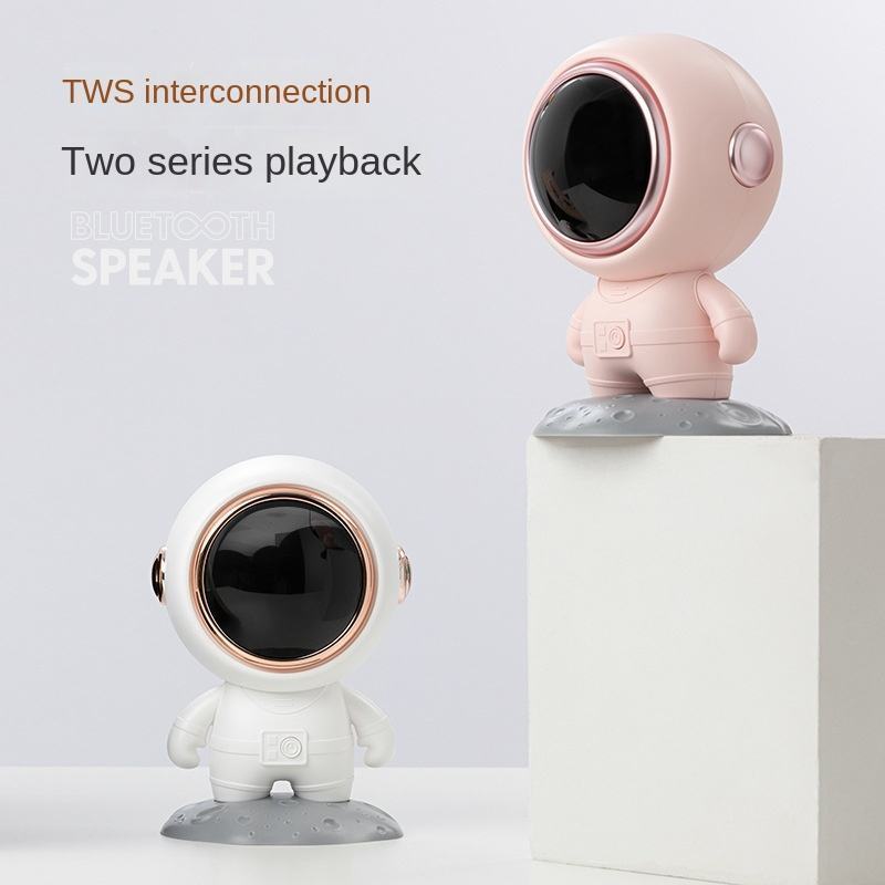 Commercial Retro Astronaut BT5.0 Speaker Mini Subwoofer Soundbox Portable Audio with Special Design