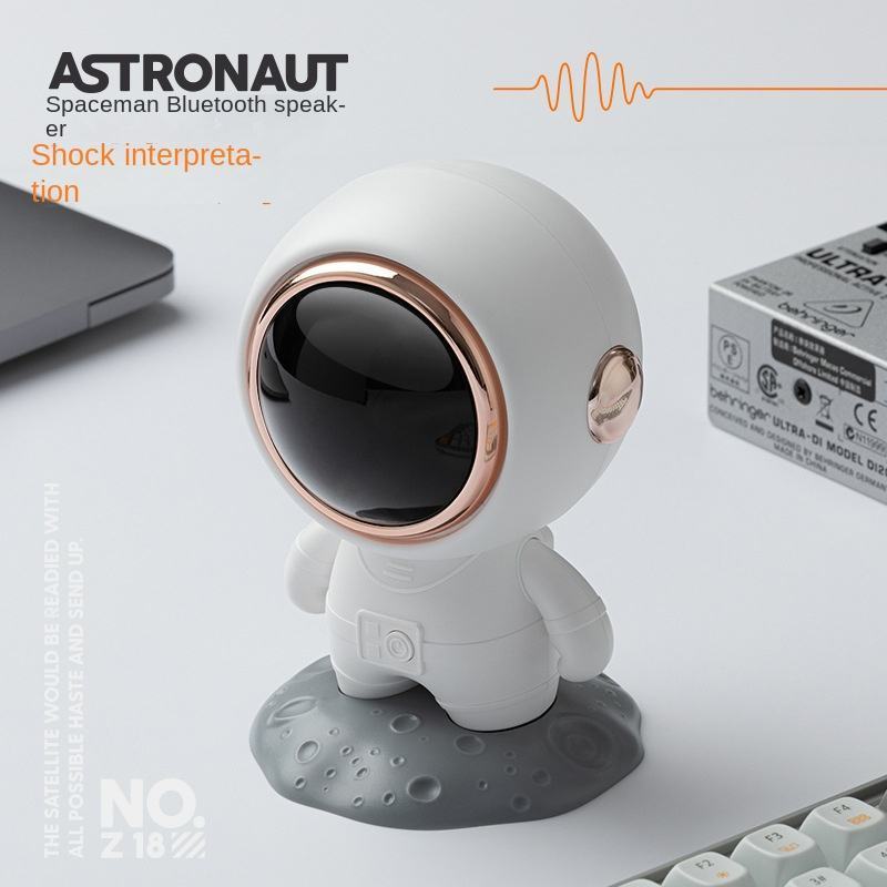 Commercial Retro Astronaut BT5.0 Speaker Mini Subwoofer Soundbox Portable Audio with Special Design