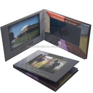 Newest Design Video Postcard/ Video Mailer/ LCD Video Brochure Card