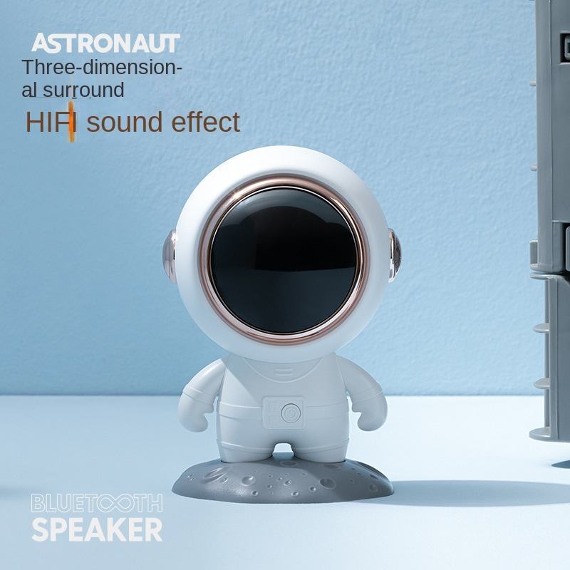 Commercial Retro Astronaut BT5.0 Speaker Mini Subwoofer Soundbox Portable Audio with Special Design