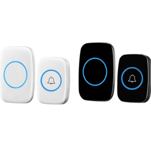 Home Security Wireless Doorbell 300m Range US EU Plug Home Intelligent Waterproof Touch Button Door Bell Chimes